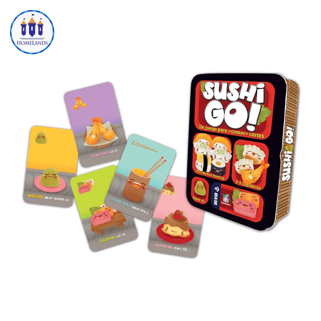 SUSHI GO! - UN JUEGO PARA COMER CARTAS - Imagen 2