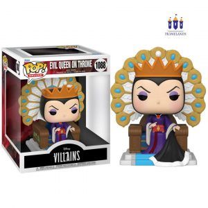 FUNKO POP EVIL QUEEN ON THRONE - DELUXE - DISNEY VILLAINS 1088