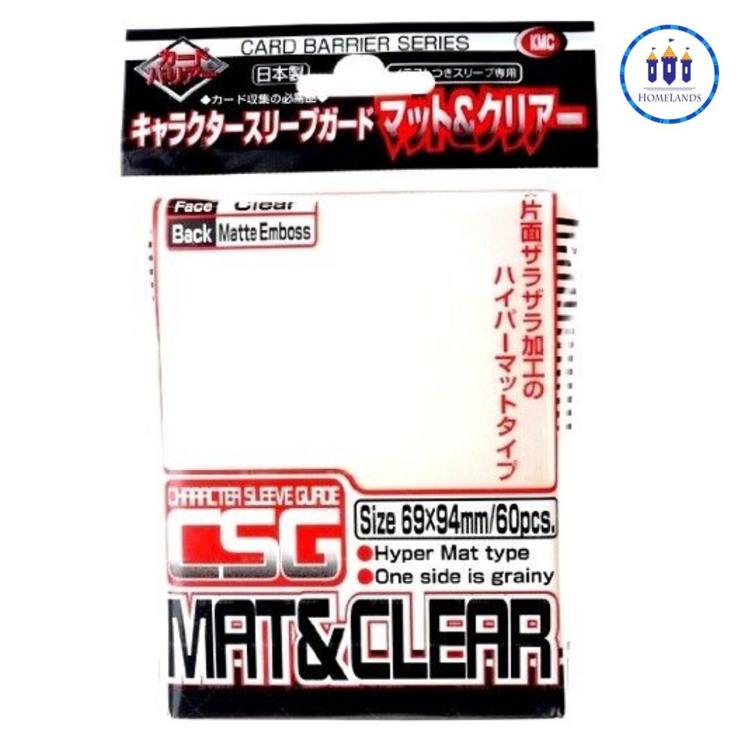 Fundas - KMC - 60 Character Sleeve Guard Mat & Clear - 69x94mm