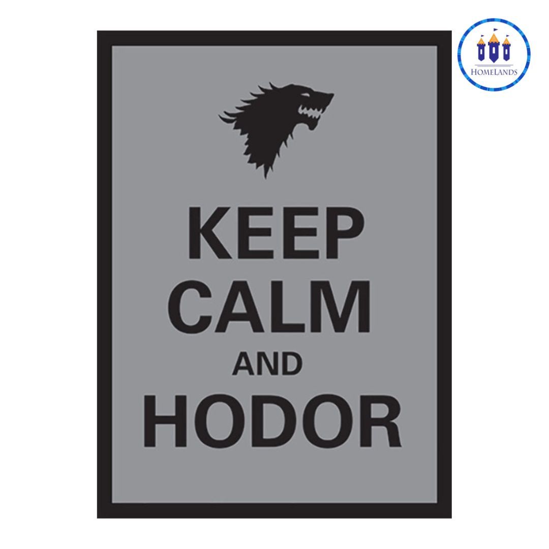 Fundas - Legion - 50 Fundas Keep Calm and Hodor - 67x92mm