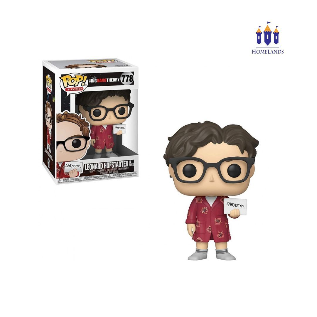 Funko Pop Leonard Hofstadter in robe 778
