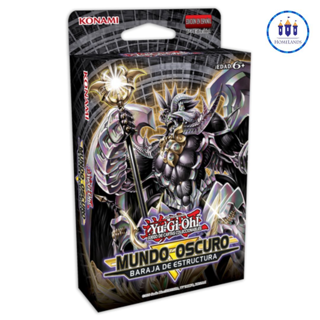 Yu-Gi-Oh! Mazo De Estructura: Mundo Oscuro – Baraja En Español Con Cartas Ultra Y Súper Raras