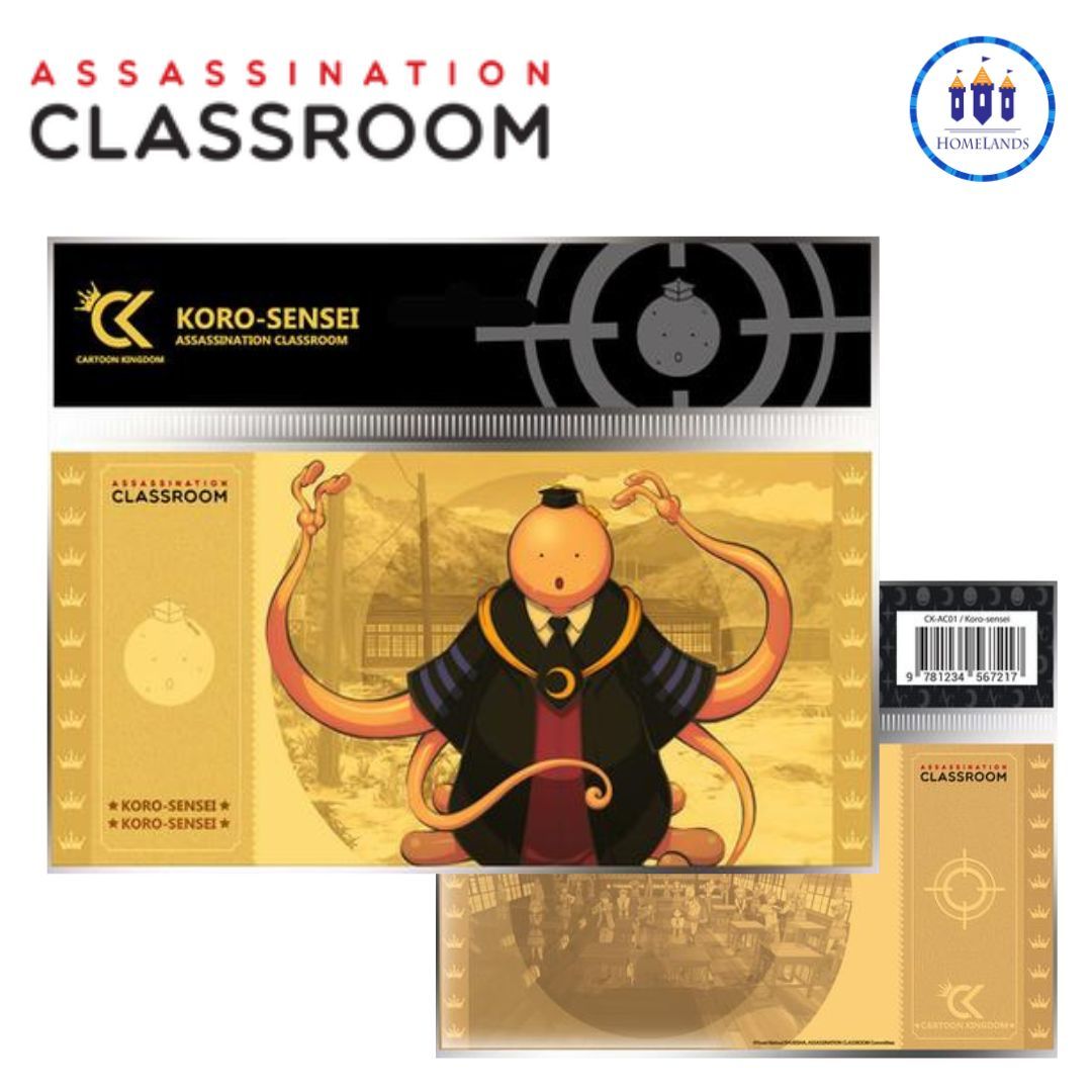 Golden Ticket – Assassination Classroom – Emociones de Koro-Sensei: Sorprendido