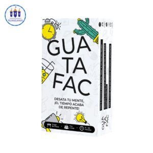 Guatafac – Juego de Mesa | ¡El Juego de las Respuestas Rápidas y Muy Locas!