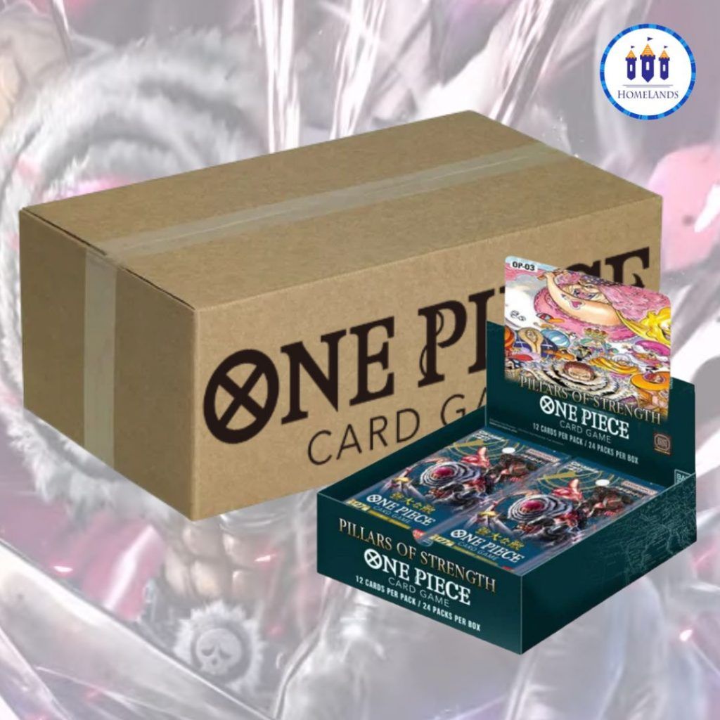 [Preventa] One Piece - OP03 - Pillars of Strength - Sealed Case (12 ...