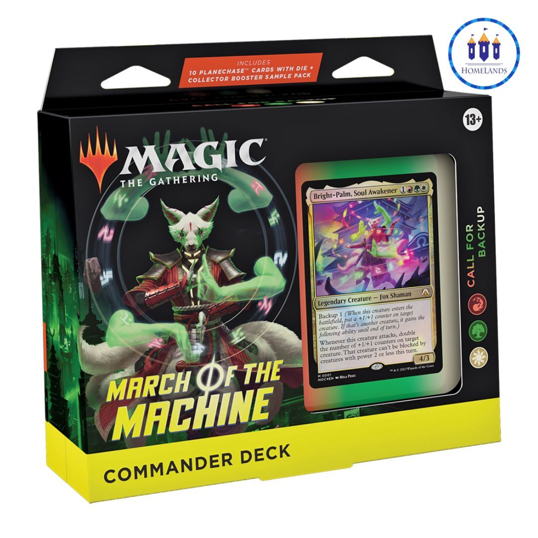 WPN - MTG MARCH OF THE MACHINE - COMMANDER DECK - INGLÉS - BRIGHT