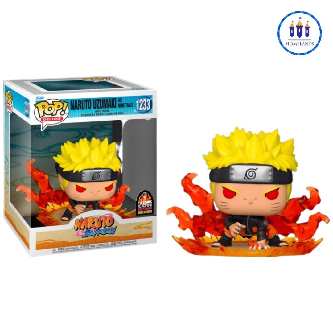 FUNKO POP NARUTO UZUMAKI AS NINE TAILS 1233