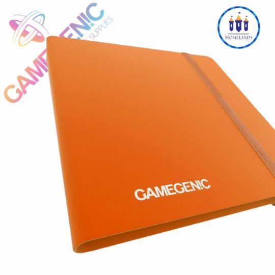 CASUAL ALBUM 18 POCKET - 360 SLEEVED CARDS - GAMEGENIC NARANJA