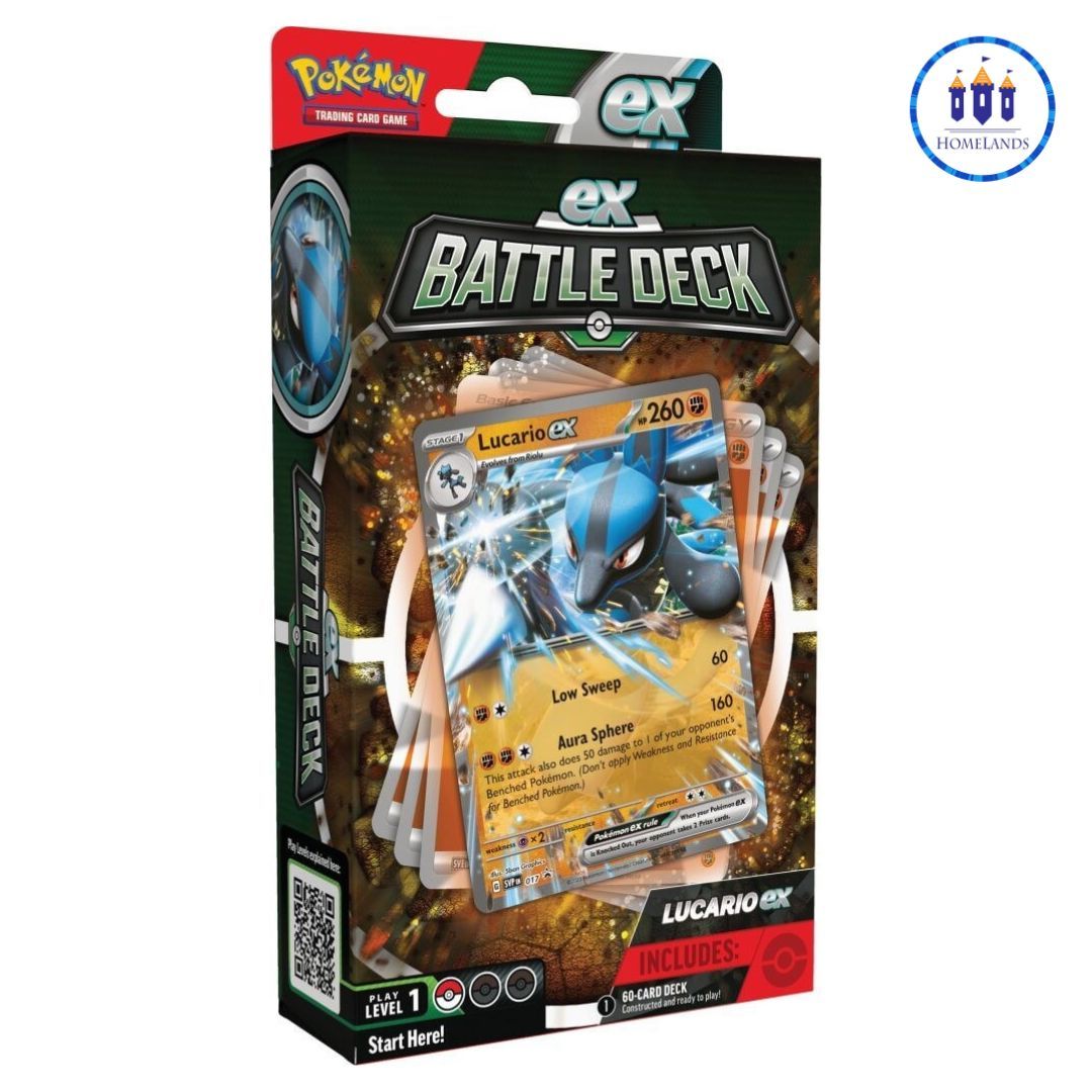 POKÉMON - LUCARIO EX BATTLE DECK- EN