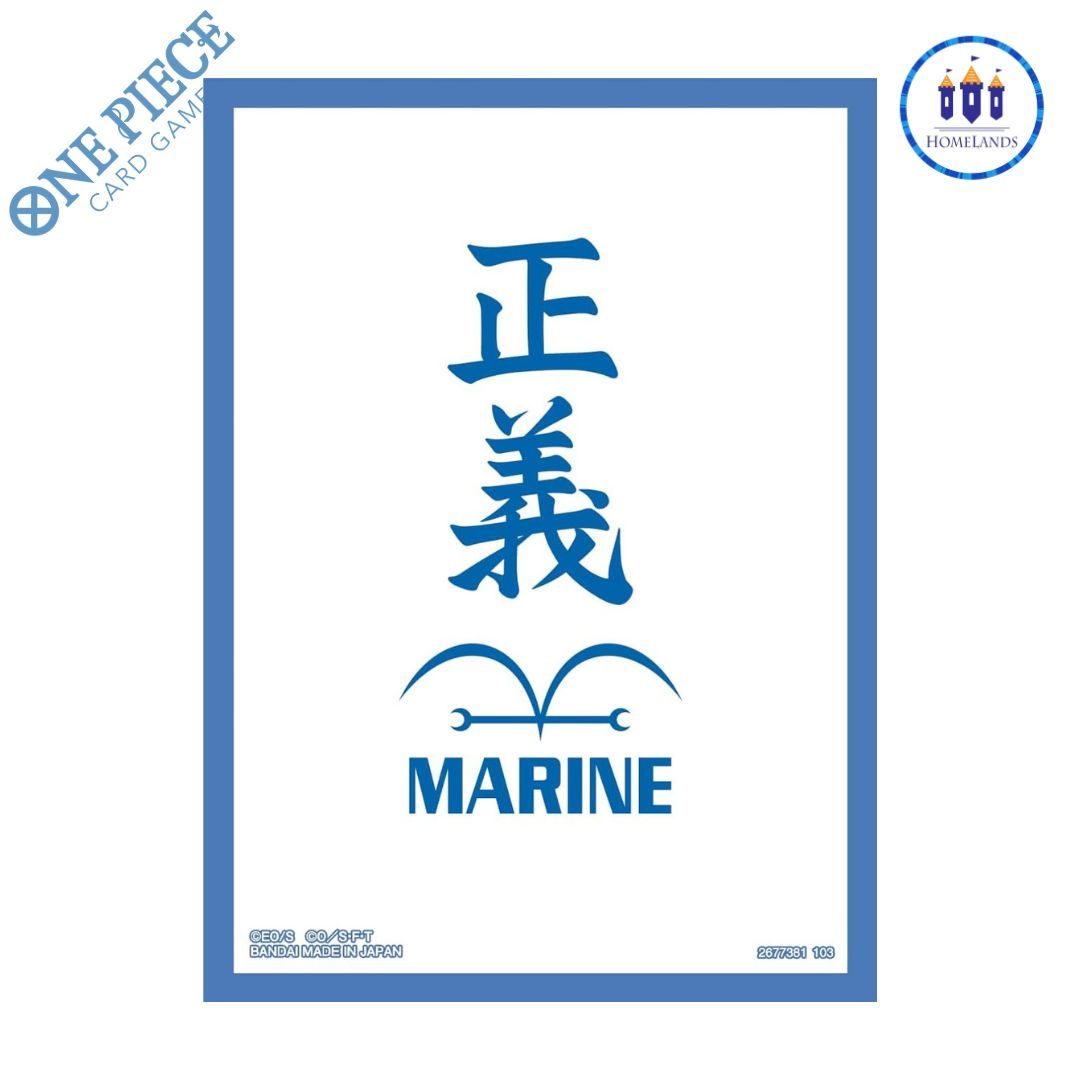ONE PIECE CARD GAME OFFICIAL SLEEVES MARINE
