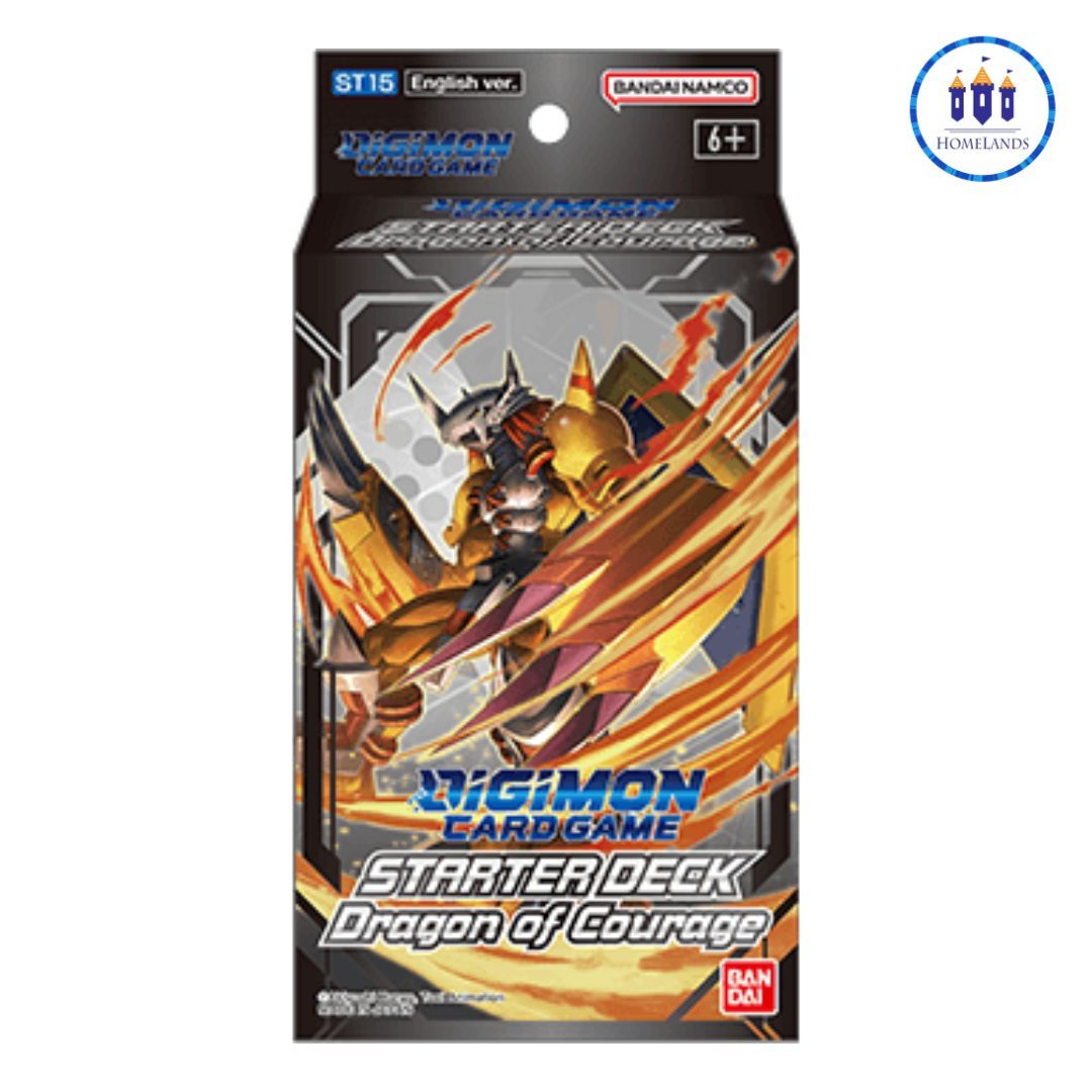 DIGIMON CARD GAME - STARTER DECK DRAGON OF COURAGE