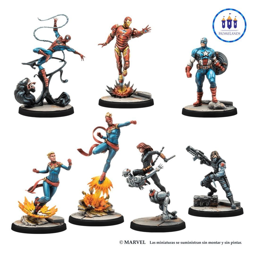 MCP: MARVEL CRISIS PROTOCOL CAJA INICIAL - Imagen 2