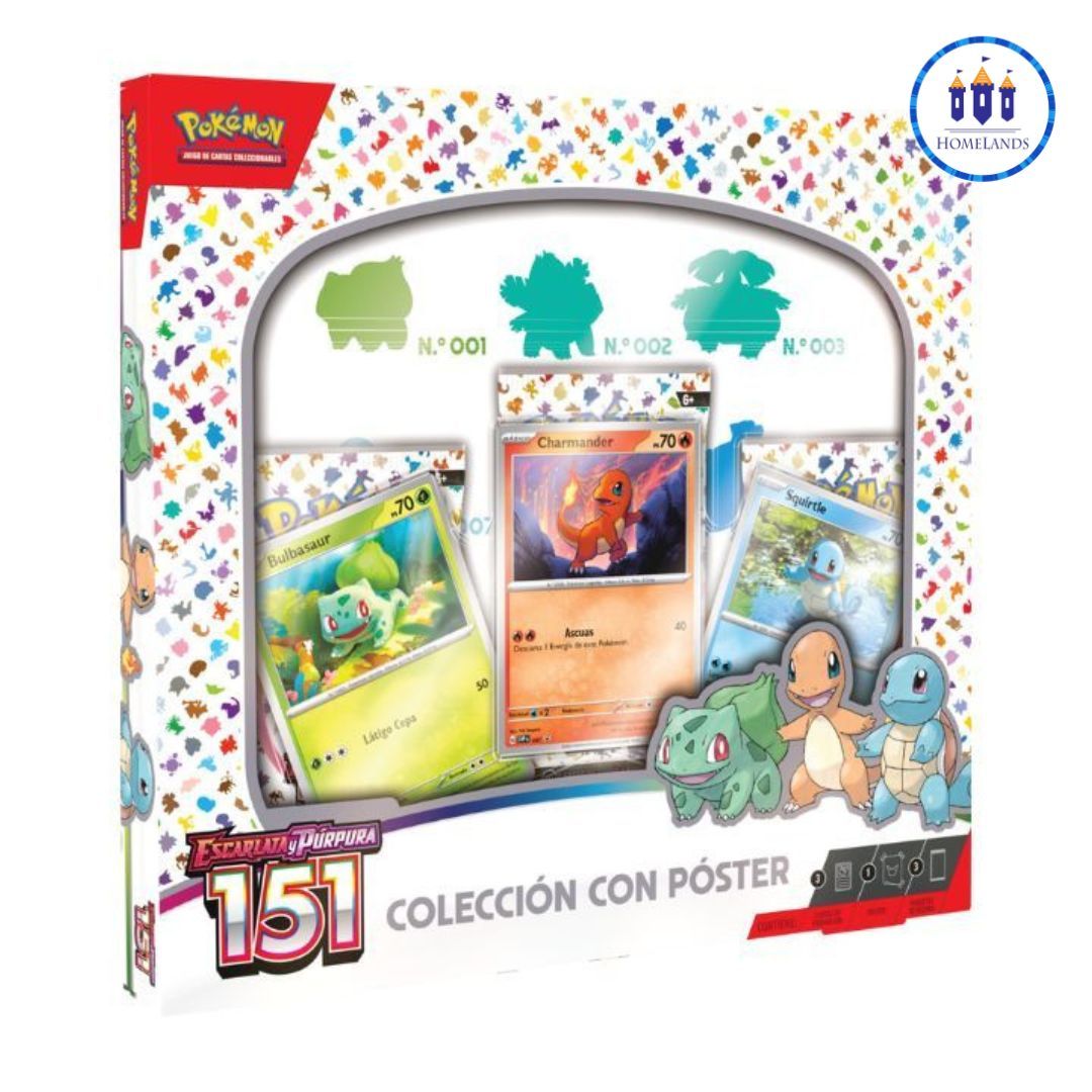JUEGO DE CARTAS POKEMON TCG POSTER COLLECTION 2023 ESPAÑOL