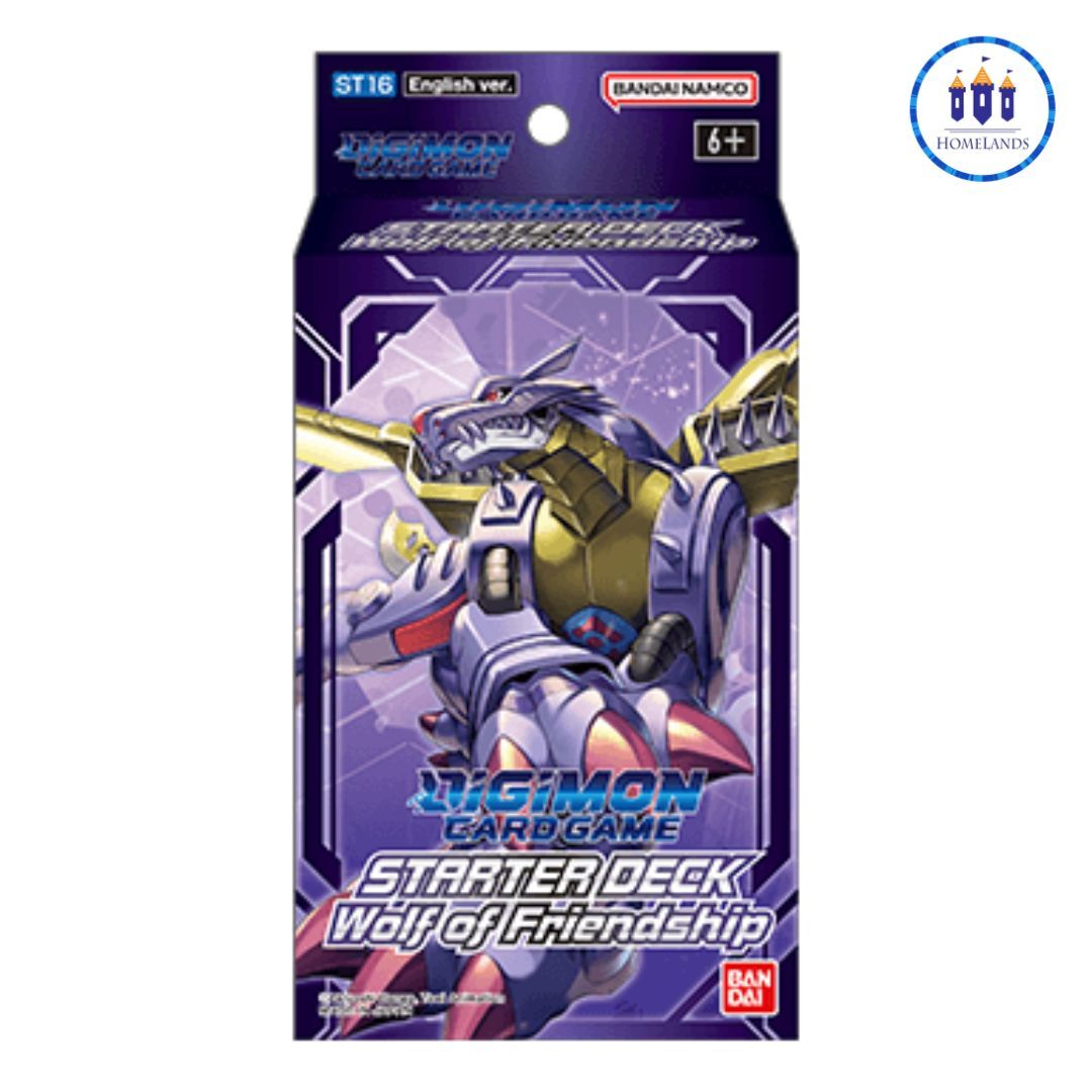 DIGIMON CARD GAME - STARTER DECK WOLF OF FRIENDSHIP