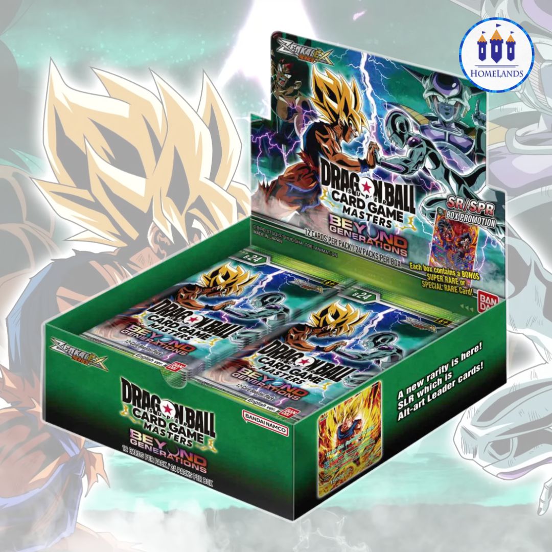 TCG DRAGON BALL SUPER CARD GAME MASTERS - BEYOND GENERATIONS CAJA DE SOBRES-ING- (SELLADA)
