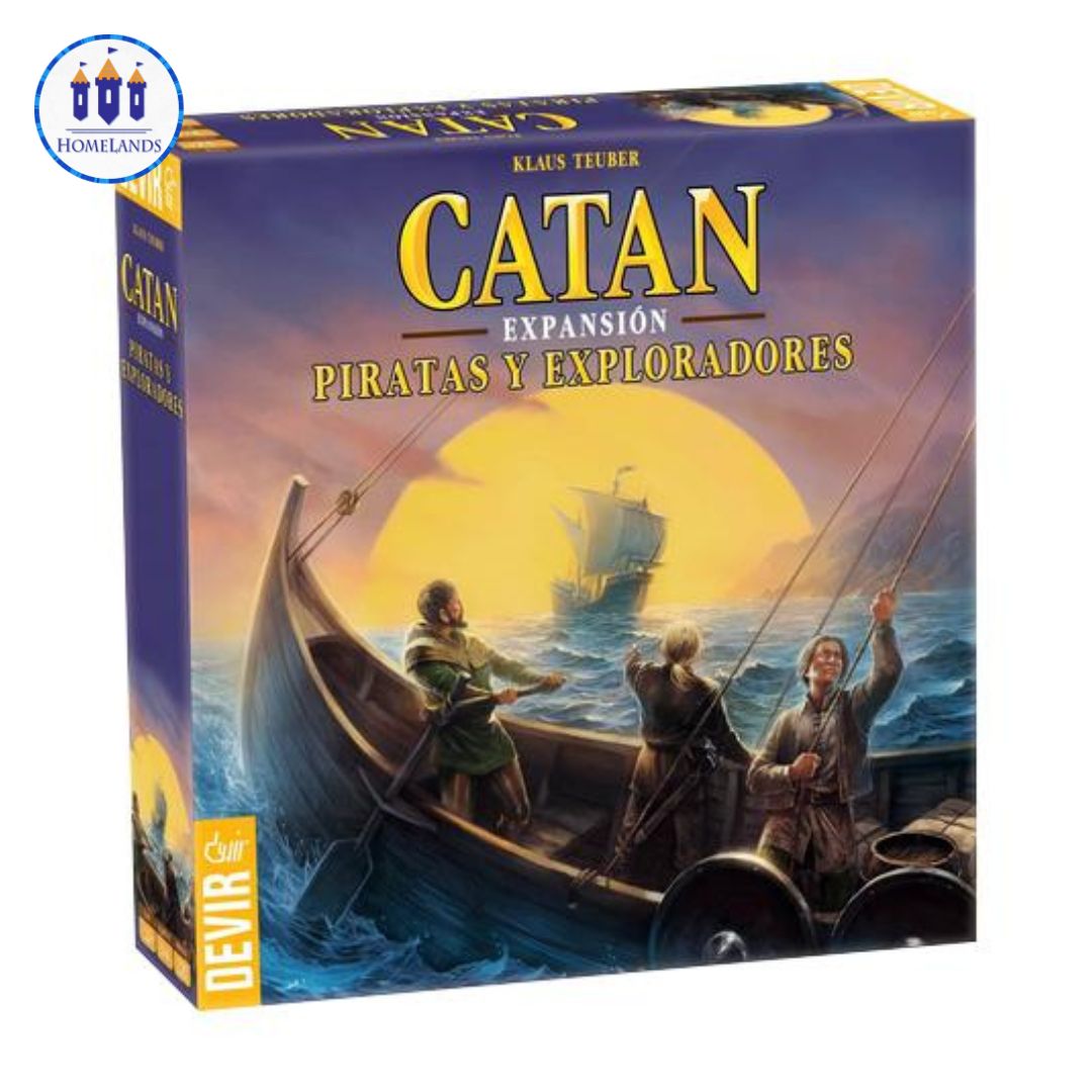 CATAN EXPANSION PIRATAS Y EXPLORADORES