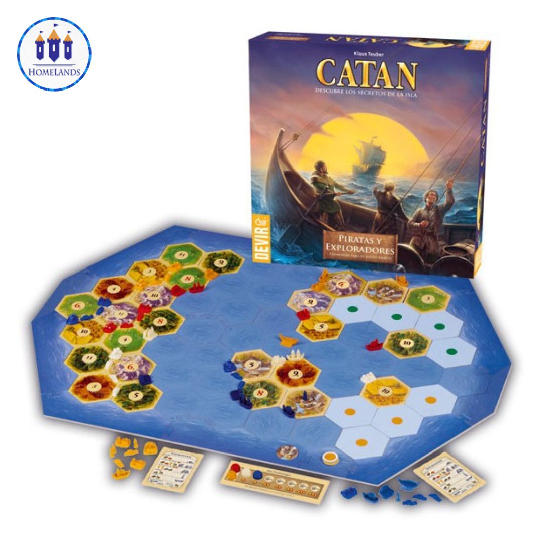 CATAN EXPANSION PIRATAS Y EXPLORADORES - Imagen 2