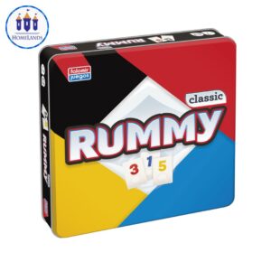 Rummy Classic (Caja de Lata) - El Clásico Juego de Números en una Edición Premium