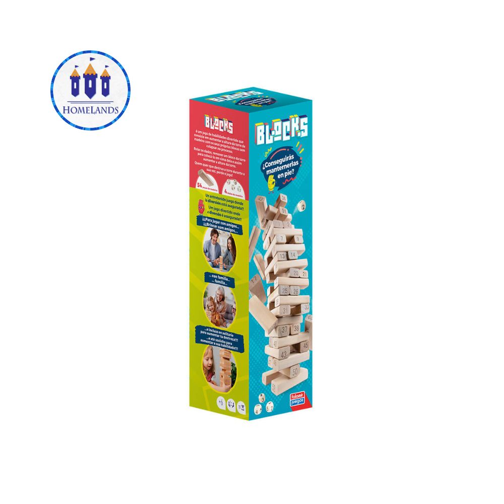 Blocks - Juego de Mesa de Falomir Juegos