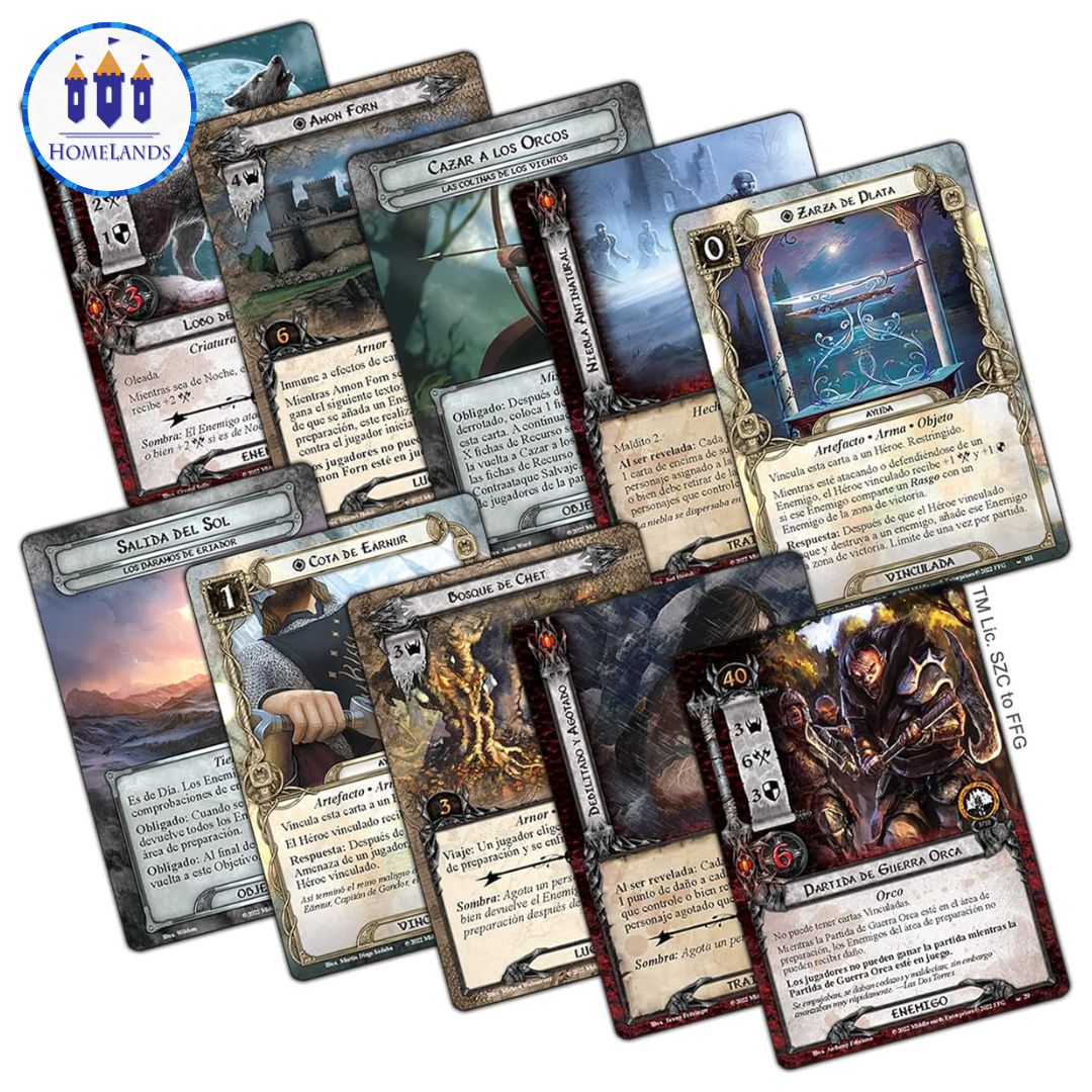 El Señor de los Anillos LCG: Angmar Despertado - Expansión de Campaña - Imagen 3
