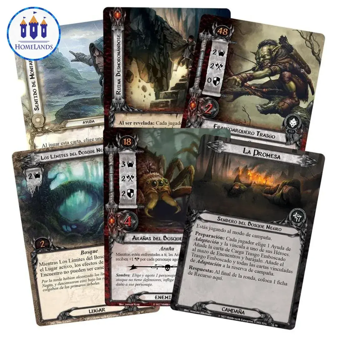 El Señor de los Anillos LCG: Las Penumbras del Bosque Negro - Imagen 2