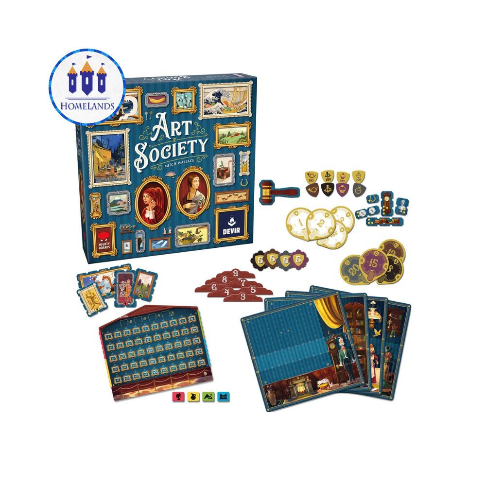 Art Society de Devir: El Juego de Mesa de Estrategia para Amantes del Arte - Imagen 2