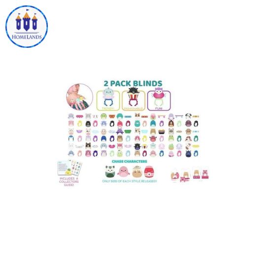 Squishmallow Squish a Longs Minifiguras Style 4 - 3 cm - Imagen 2