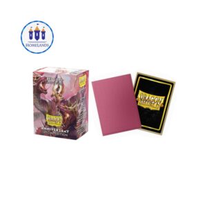 DRAGON SHIELD - FUNDAS RED GOLD MATTE DUAL - ANNIVERSARY - SPECIAL EDITION