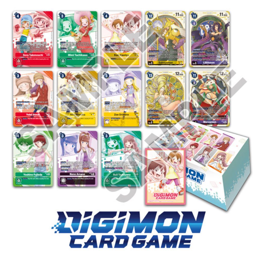 Digimon - PB18 - Premium Heroine Set - Imagen 2