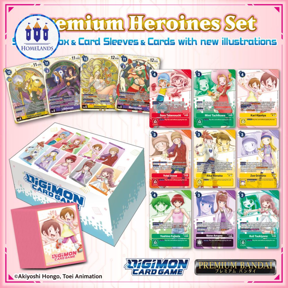 Digimon - PB18 - Premium Heroine Set