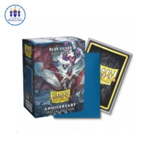 DRAGON SHIELD - FUNDAS BLUE SILVER MATTE DUAL - ANNIVERSARY - SPECIAL EDITION (copia)