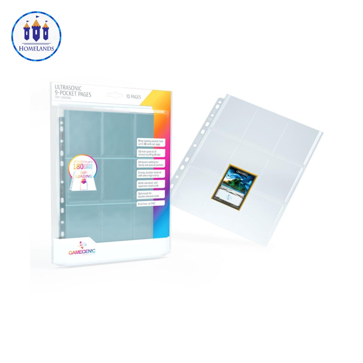 Ultrasonic 9-Pocket Pages Toploading Pack (10)