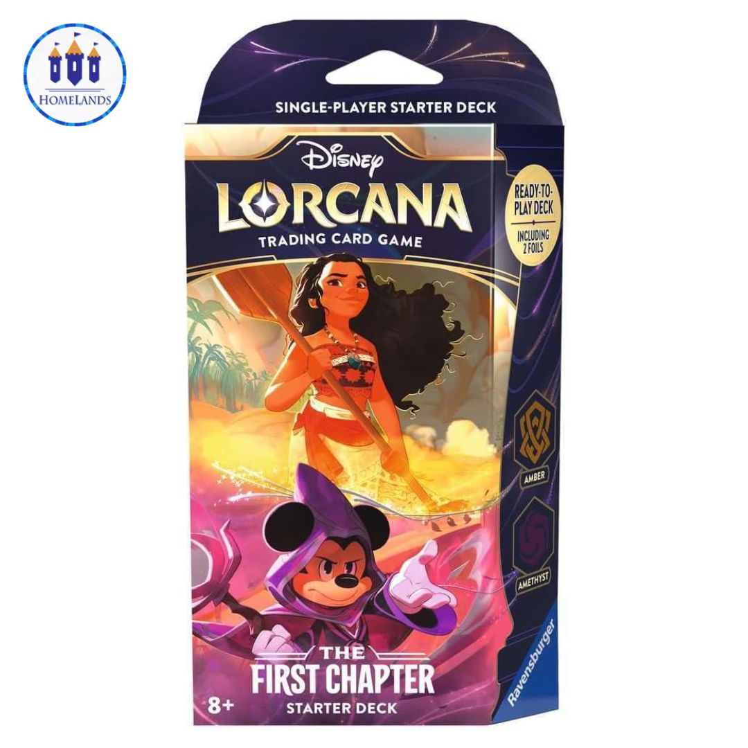 LORCANA - STARTER DECK - THE FIRST CHAPTER AMBER-AMEHYST