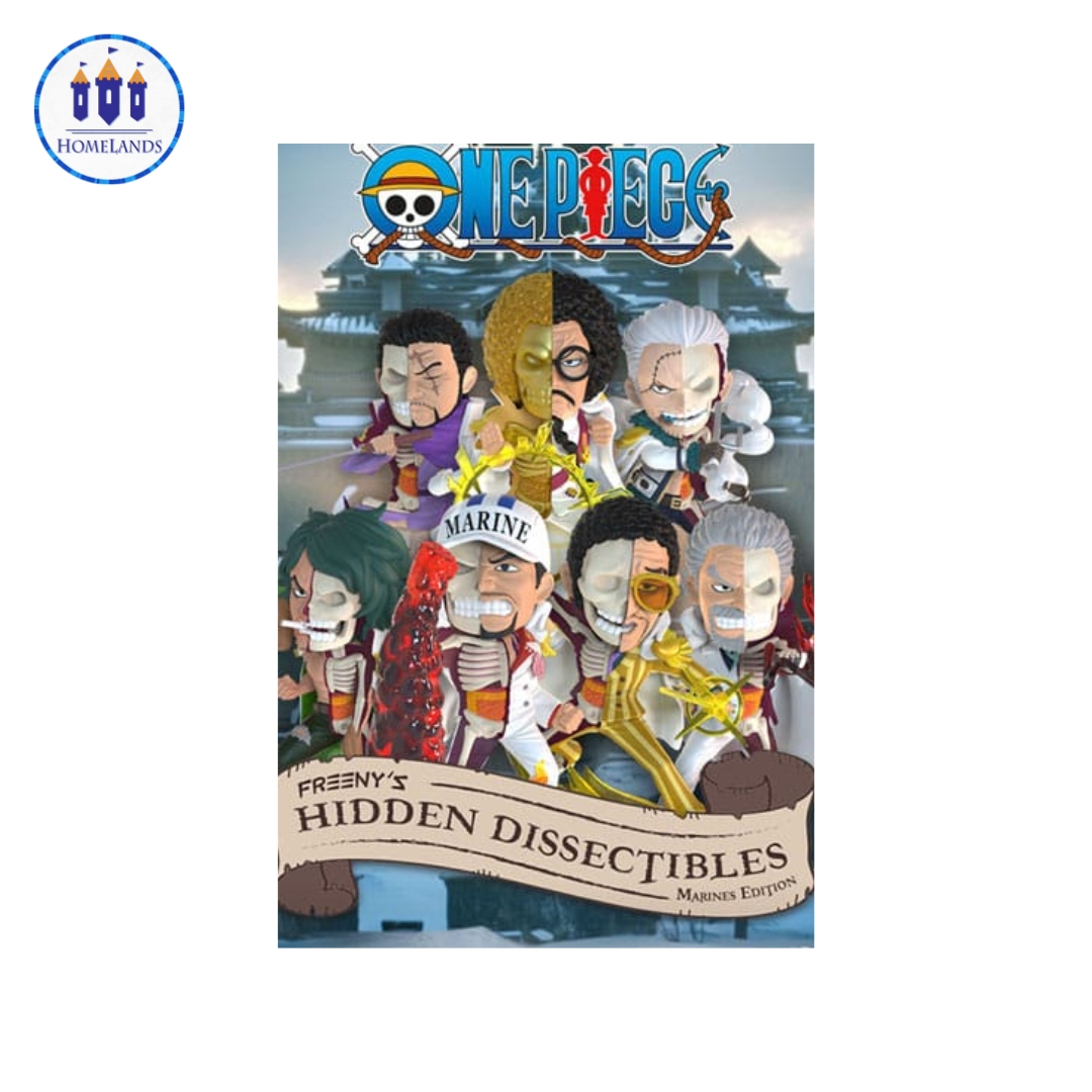 One Piece Freeny's Hidden Dissectables Marines Edition 4 inch Vinyl Figure