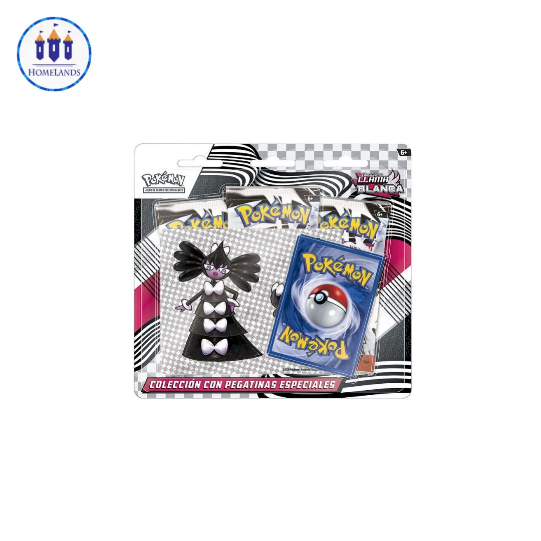 Llama Blanca: Gothitelle Tech Sticker Collection ESP