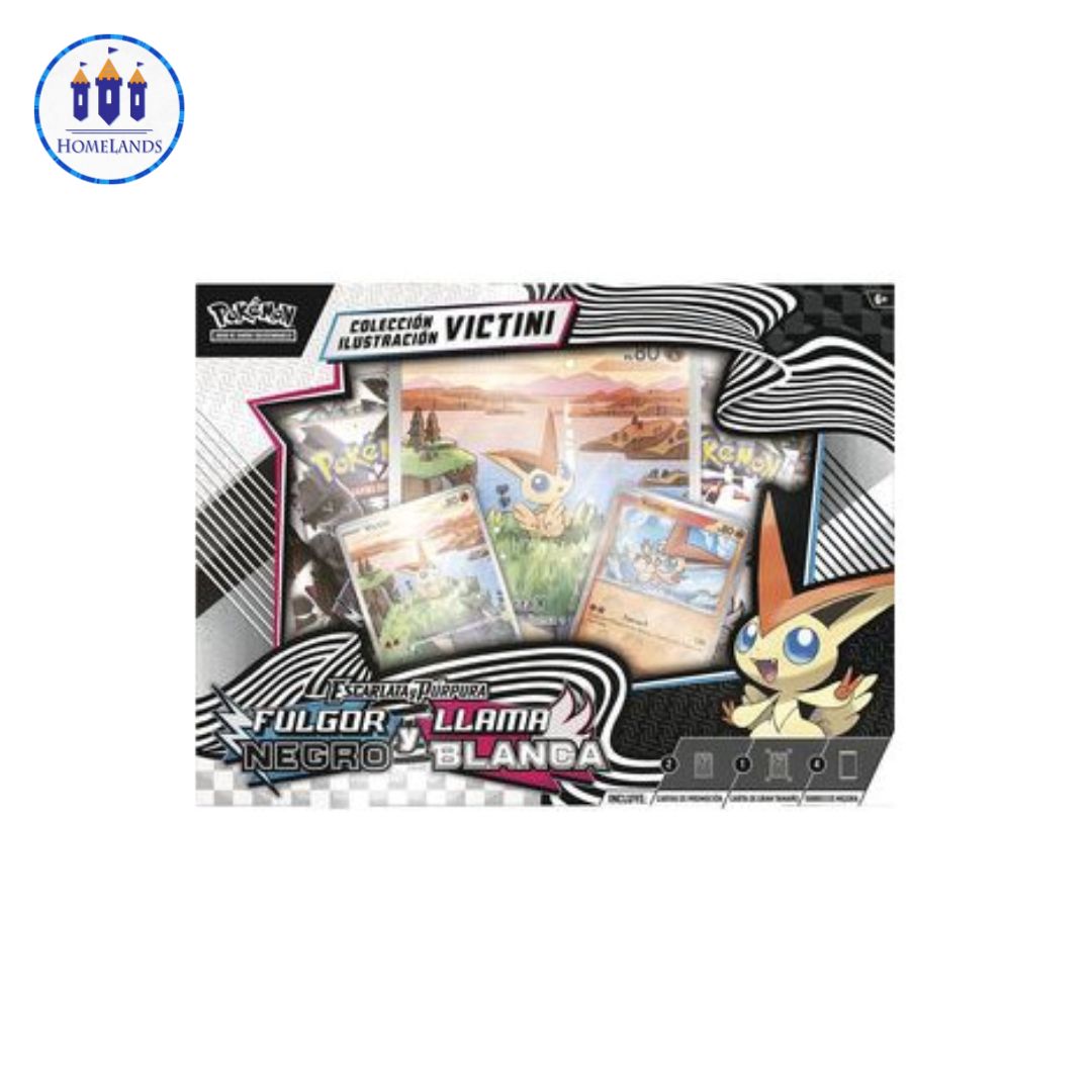 Fulgor Negro & Llama Blanca: Unova Victini Illustration Collection ESP
