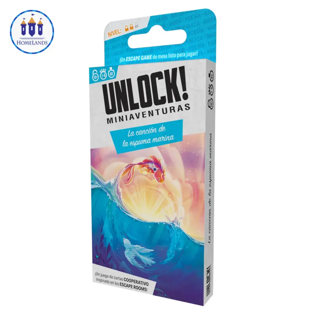 Unlock! Mini - La canción de la espuma marina - Nivel: 🟠🟠