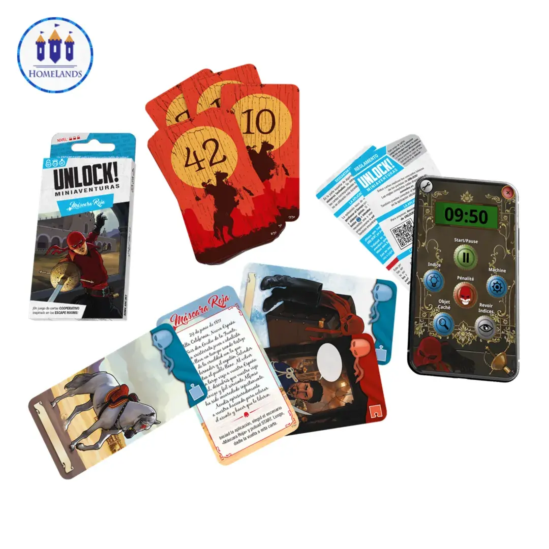 Unlock! Mini - Máscara roja - Nivel: 🔴🔴🔴 - Imagen 2