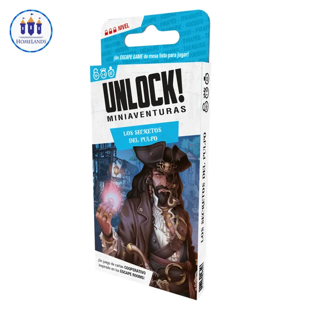 Unlock! Mini - Los secretos del pulpo - Nivel: 🔴🔴🔴