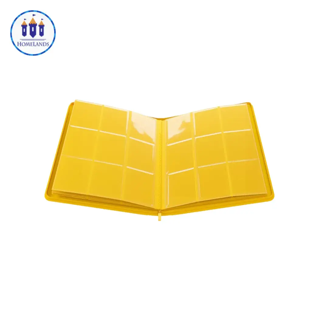 Zip-Up Album 18-Pocket Yellow - Imagen 2