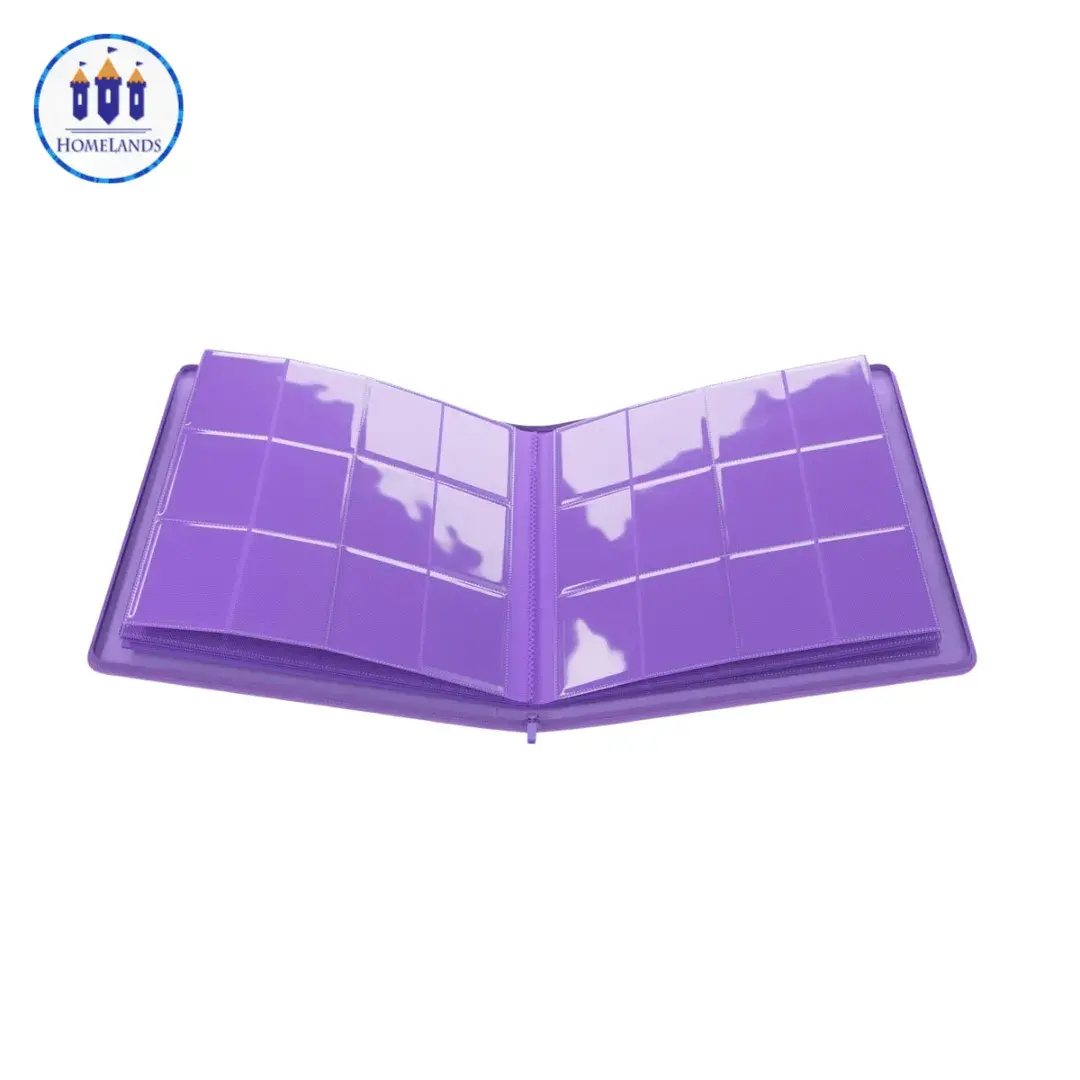 Zip-Up Album 24-Pocket Purple - Imagen 2