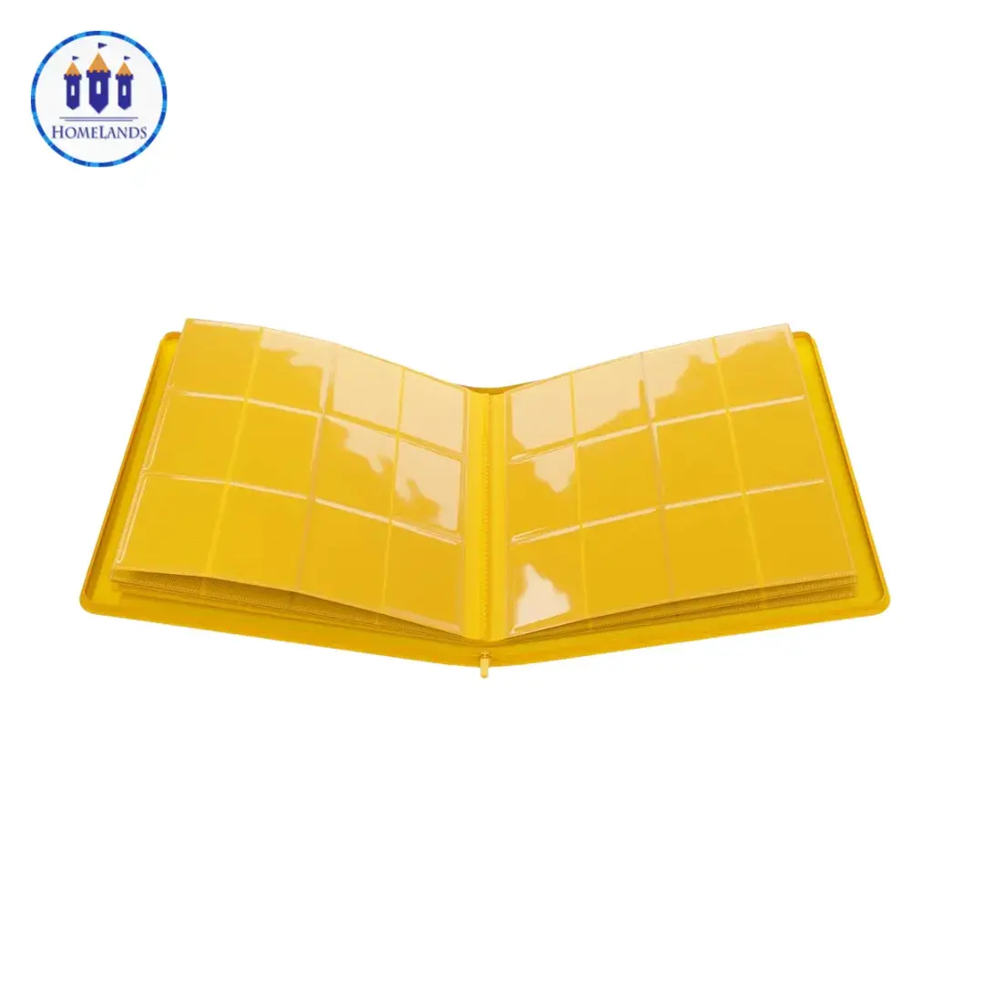 Zip-Up Album 24-Pocket Yellow - Imagen 2