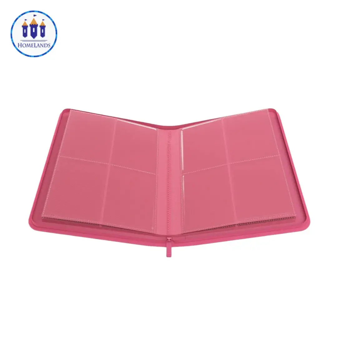 Zip-Up Album 8-Pocket Pink - Imagen 2
