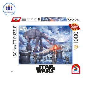 Puzzle Schmidt Star Wars La Batalla de Hoth de 1000 Pzs