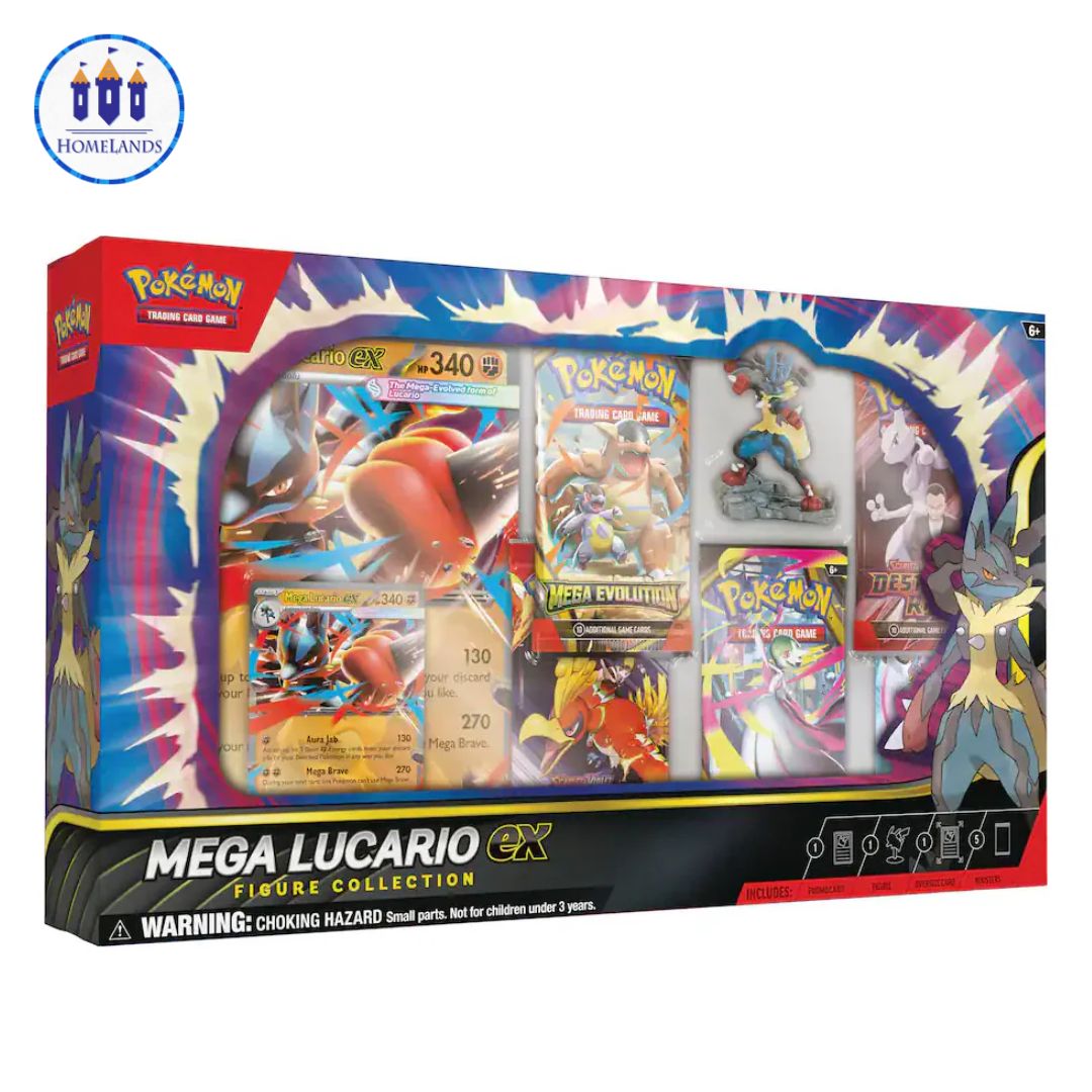 Pokémon - Colección con figura Mega-Lucario EX - Español