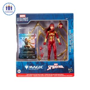 Marvel Legends Magic: The Gathering Figura Mary Jane Watson (Iron Spider) (con carta exclusiva metalizada) 15 cm
