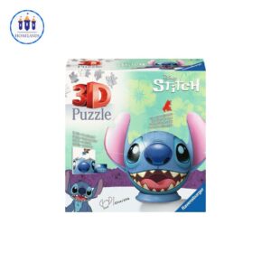 Lilo & Stitch Puzzle 3D Bola con Orejas Stitch (77 piezas)