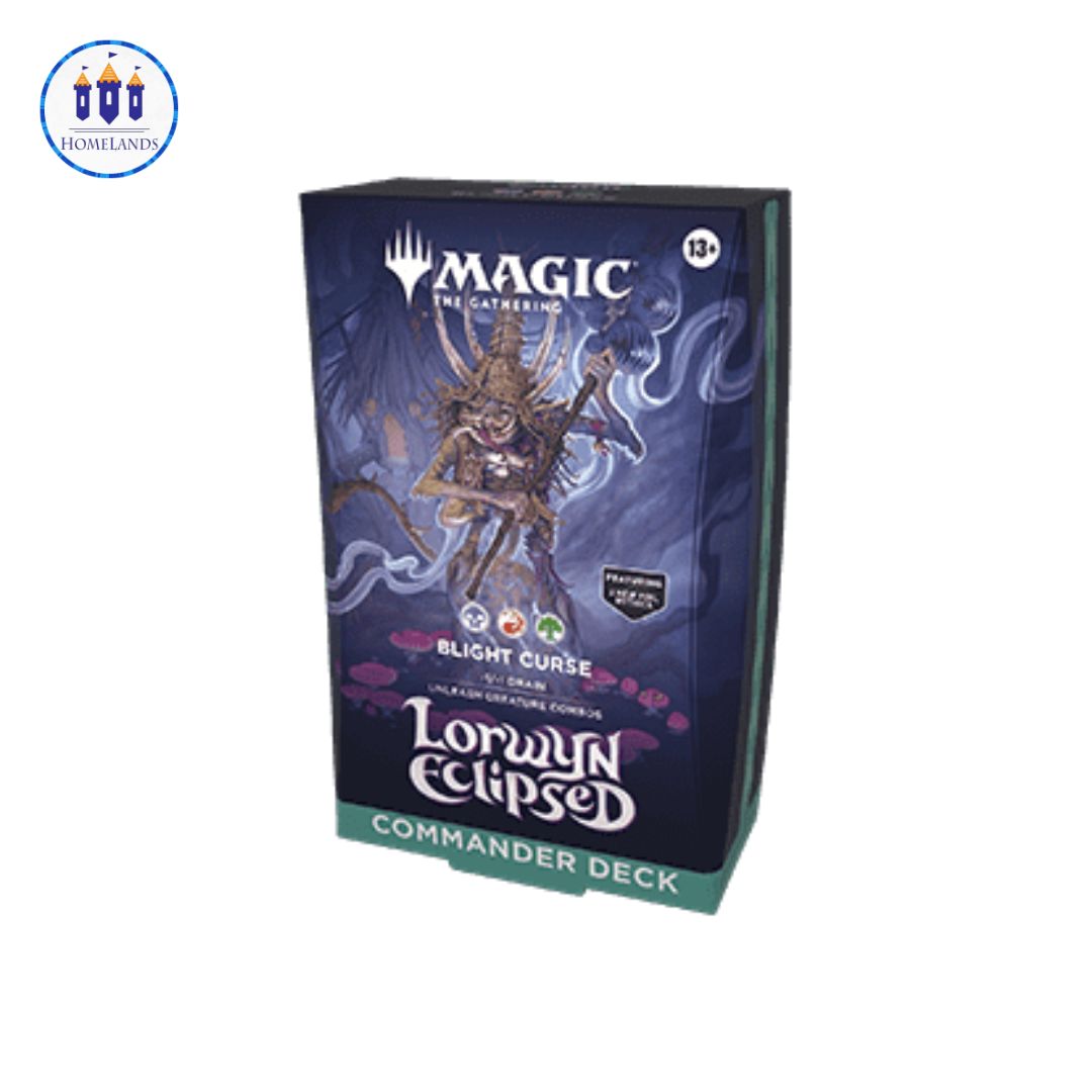 Lorwyn eclipsado: "Blight Curse" Commander Deck ING