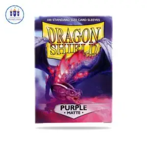 Dragon Shield Standard Sleeves - Matte Purple (100 Sleeves)