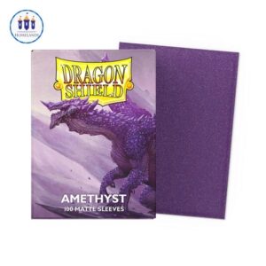 DRAGON SHIELD 100 MATTE SLEEVES - AMETHYST